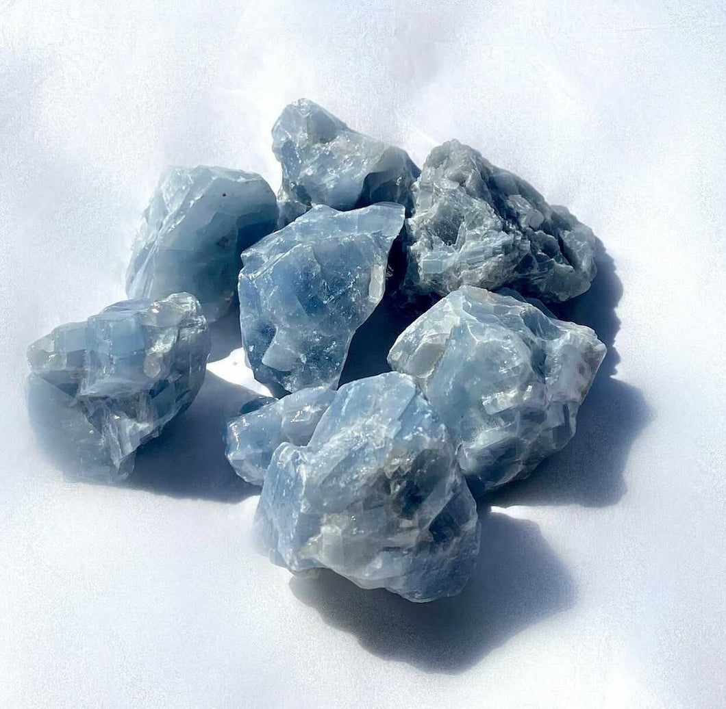 BLUE CALCITE RAW