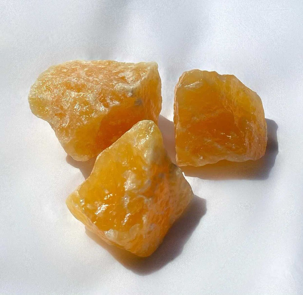 ORANGE CALCITE RAW